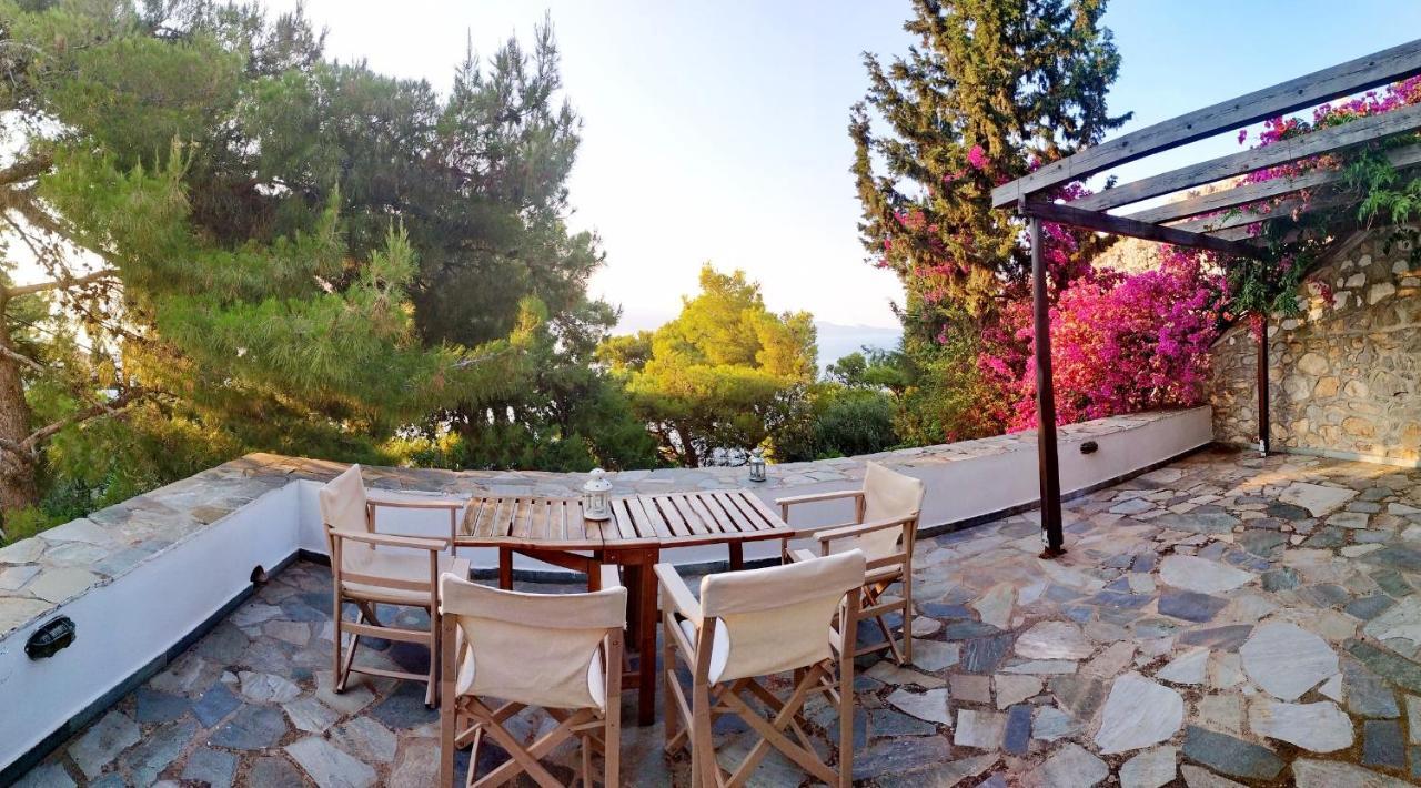 Pine Trees And Sea View Houses In Hydra - Daphne, Chloe, Myrto, Eleni Bagian luar foto