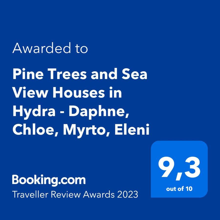 Pine Trees And Sea View Houses In Hydra - Daphne, Chloe, Myrto, Eleni Bagian luar foto